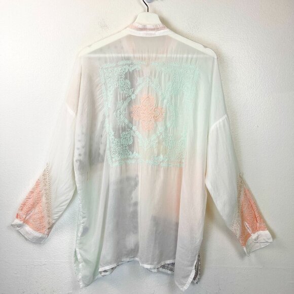 NWT Johnny Was Bandana Blouse SIze L - Picture 6 of 14